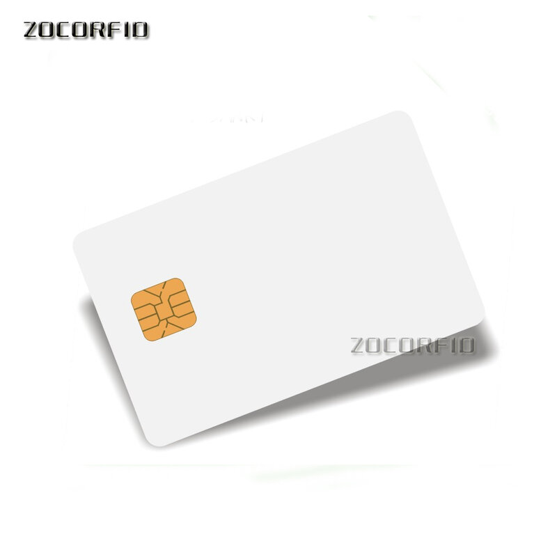 Sle4428/SLe4442 Chip zbliżeniowa karta RFID Tag 0.76mm cienka kontaktowa karta elektroniczna