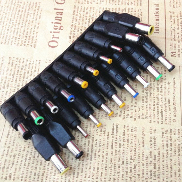 10-Pack Laptop Mobile Power DC Adapter Dc5.5 * 2.1mm Female Transform Interface Converter