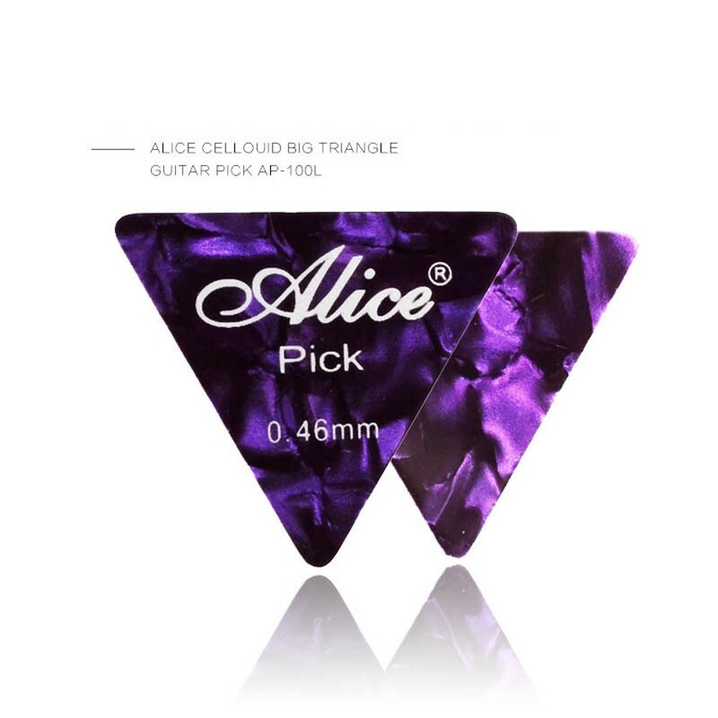 Alice-JEPicks électriques RapAcoustic, Plectrums, E-JELarge, Triangle, Mince, Vente chaude, Nouveau, 2021, 12 pièces