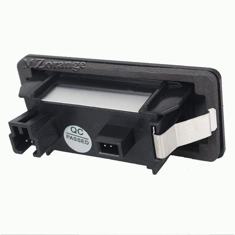 Luz LED para matrícula de coche, accesorio para SKODA Octavia 3, Superb B6, Rapid, Yeti, Fabia 24-SMD, 2 uds.