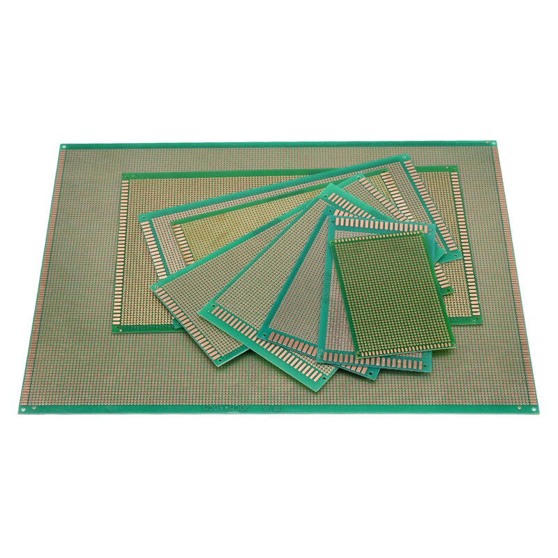 Carte de circuit imprimé prototype simple face, papier PCB en cuivre, expérience universelle, matrice, 5x7, 6x6, 6x8, 7x9, 7x12, 8x12, 9x15, 10x15, 10x22cm