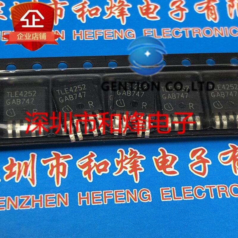 10PCS TLE4252 TLE4252D  TO-252  in stock 100% new and original
