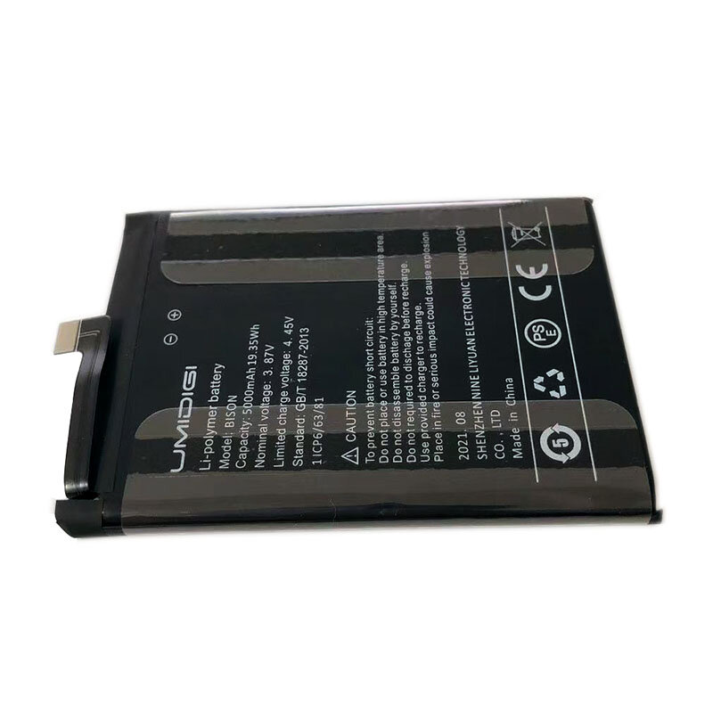 Roson-Batería Para UMI Umidigi BISON Pro, piezas de repuesto, acumuladores de accesorios para teléfono con herramientas, 5000mAh, 100%