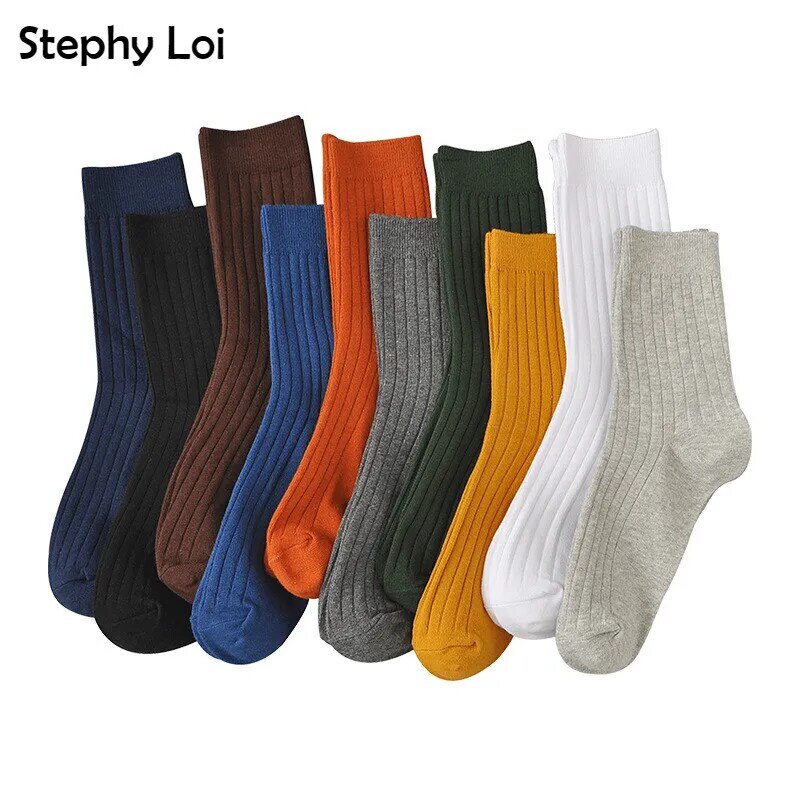 Calcetines de algodón para hombre, medias coloridas de alta calidad, estilo Harajuku, Retro, Hip hop, Blanco, Negro, GreyDesigner, ideal para regalo de Navidad