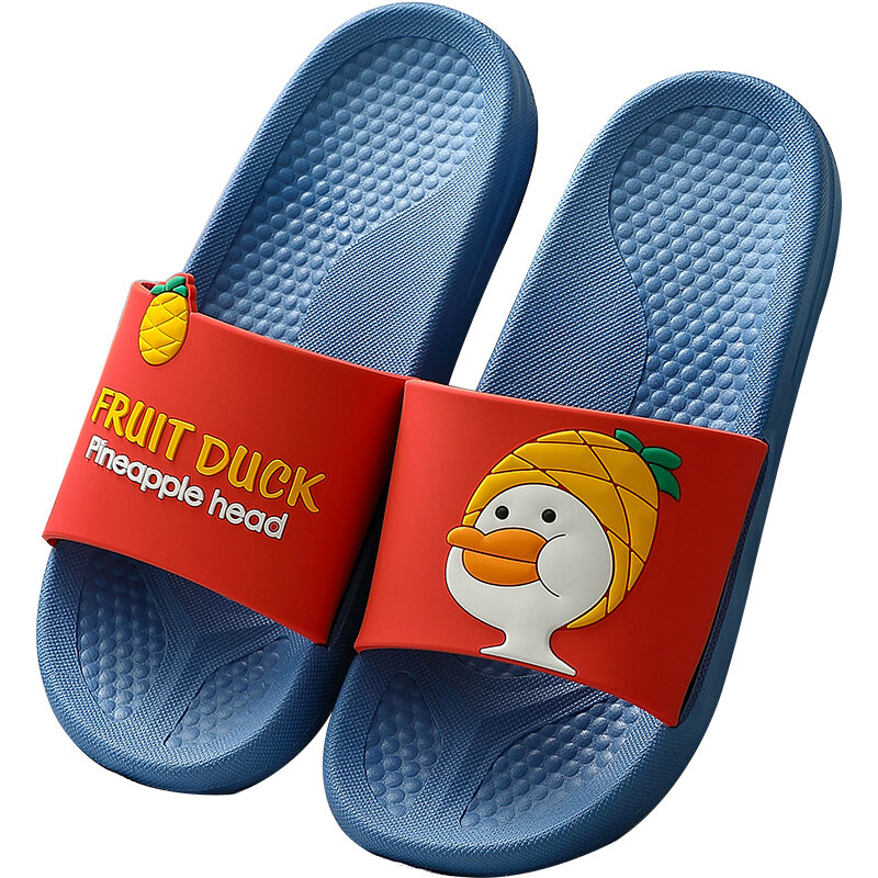 Cartoon Slides Women Summer Slippers Cute Duck Soft Sole Home Slippers Indoor & Outdoor Ladies Sandals Women bath Flip Flops