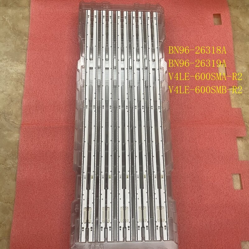 2ชิ้น/เซ็ต LED บาร์สำหรับ Samsung UN60F8000 UA60F8000 UN60F7450 UN60F7500 UE60F7000 UE60F7500 UA60F7000 UE60F7005 BN96-26318A 26319A