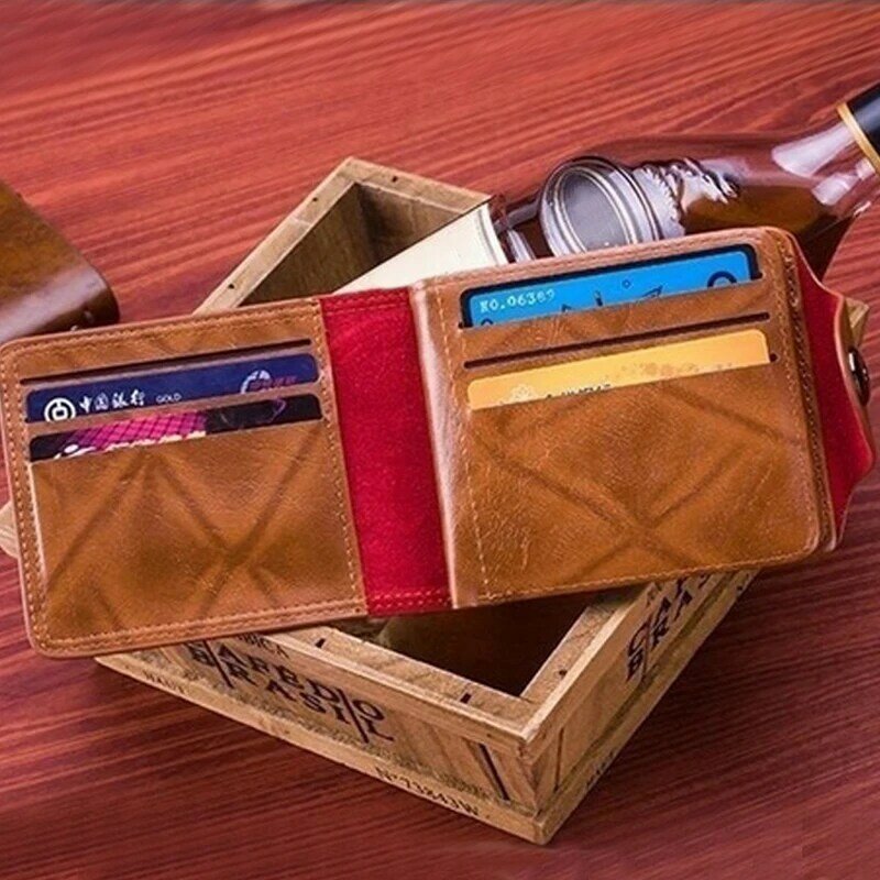 Кожаный мужской кошелек 2022 долларовая цена, кошелек, повседневный клатч, кошелек для денег, сумка, держатель для кредитных карт, модная новинка, кошелек для мужчин