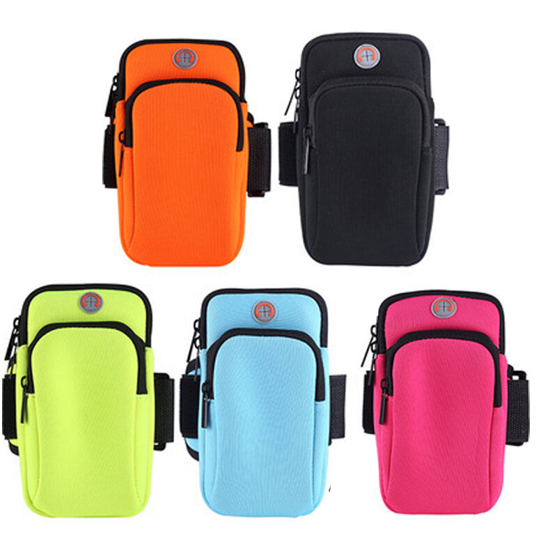 Universal 6.5'' Running Sport Armband Bag Waterproof Arm Bag Mobile Phone Bag Case Fitness Gym Arm Band For iPhone Samsung Huawe