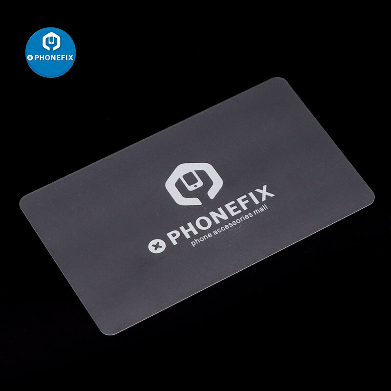 PHONEFIX 플라스틱 카드 휴대폰 화면 열기 스크레이퍼, 아이폰 수리, 휴대폰 태블릿 화면 열기, 티어 다운 수리 도구