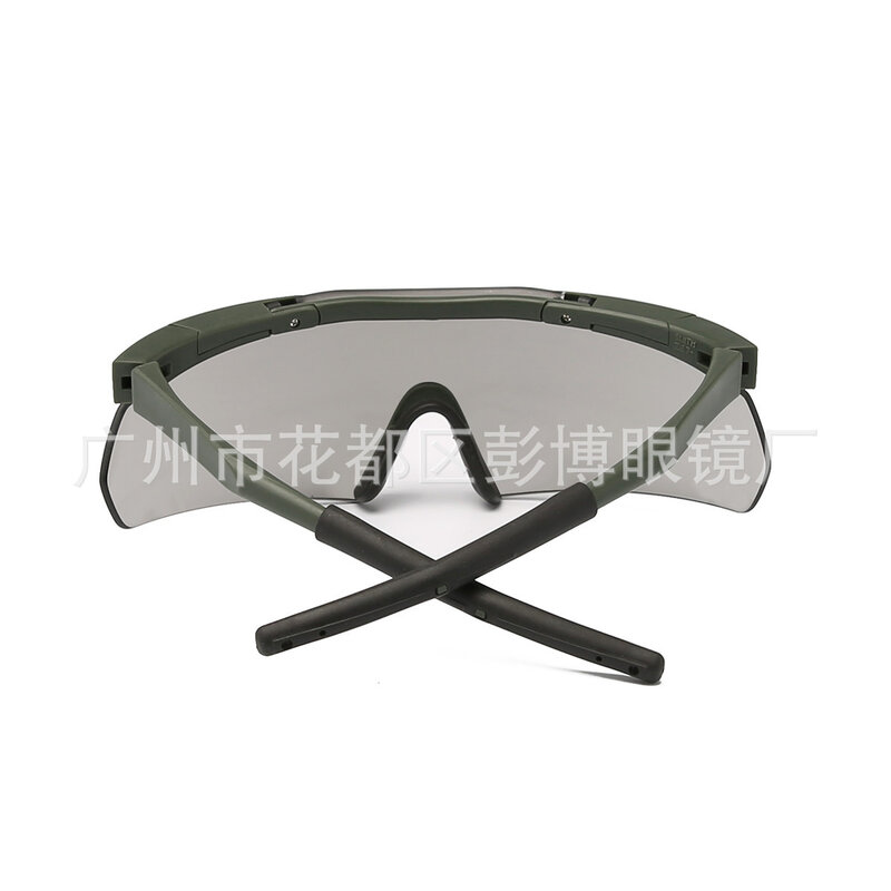 Lunettes de tir pare-balles pour entraînement de l'armée, lunettes de protection pour l'entraînement militaire, lentille épaisse de 2.7mm