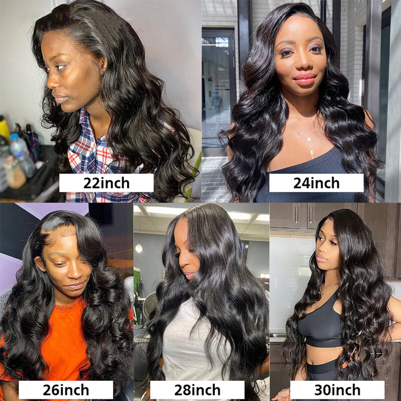 Brazilian Body Wave 3/4Bundles With 4x4 Closure 100% Human Hair Bundles With Lace Closure Virgin Hair Weave Extension For Women