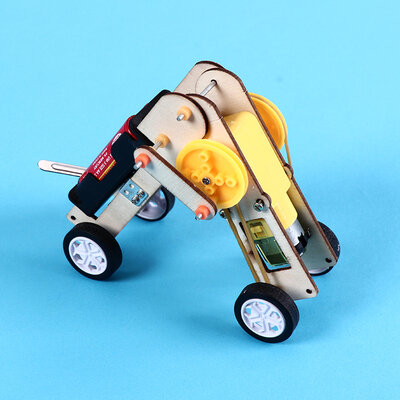 Studenten, Handmade Diy Würmer Krabbeln Roboter Technologie Manuelle Kleine Material Wissenschaft Montiert Mechanische Erfindung