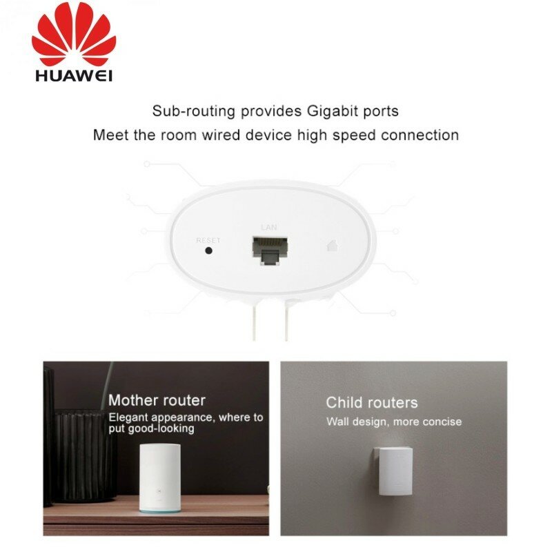 Huawei-roteador sem fio desbloqueado, alta velocidade, 5ghz, 867mbps, frequência dupla, inteligente, sem fio, através da parede