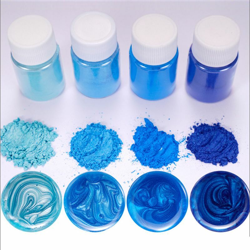 21 Colors Aurora Resin Mica Pearlescent Pigments Colorants Resin Jewelry Making
