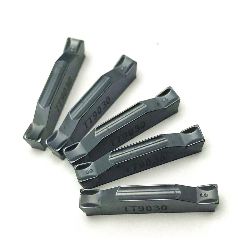 Carbide Inserts Grooving Turning Tool, CNC Lathe Tools, 2mm, 3mm, 4mm, 2mm, 3mm, 4mm, TDC2, TDC3, TDC4, TT9030, TT9080