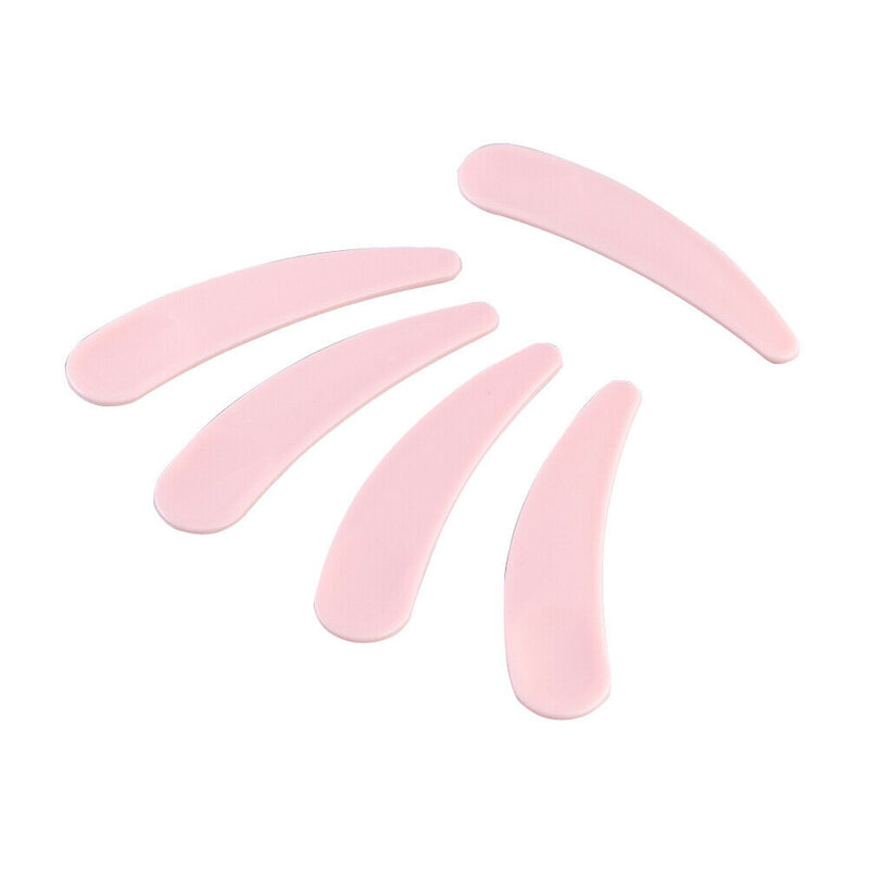 30Pcs Mini Cosmetic Spatula Disposable Curved Scoop Makeup Mask Cream Spoon Eye Cream Stick Make Up Face Beauty Tool Kits