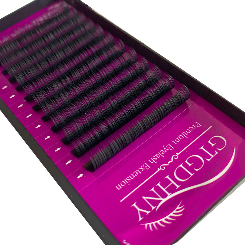 GTGDHNY 8~15mm Mixed Individual Eyelash Extension 100% Handmade Natural Soft False Lashes Wholesale Mink Fake Eyelashes Supplies
