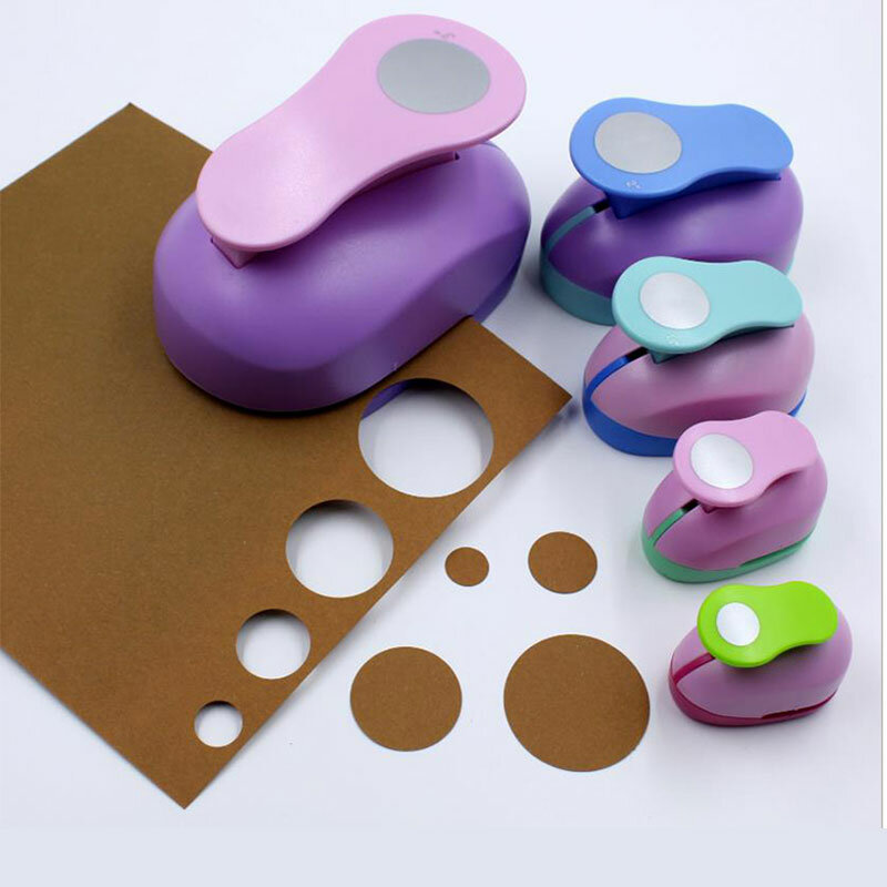 9-75 мм 3-6 шт./лот круглый дырокол для рукоделия «сделай сам» Дырокол резак для бумаги детские дыроколы для скрапбукинга детская игрушка резак для тиснения бумаги