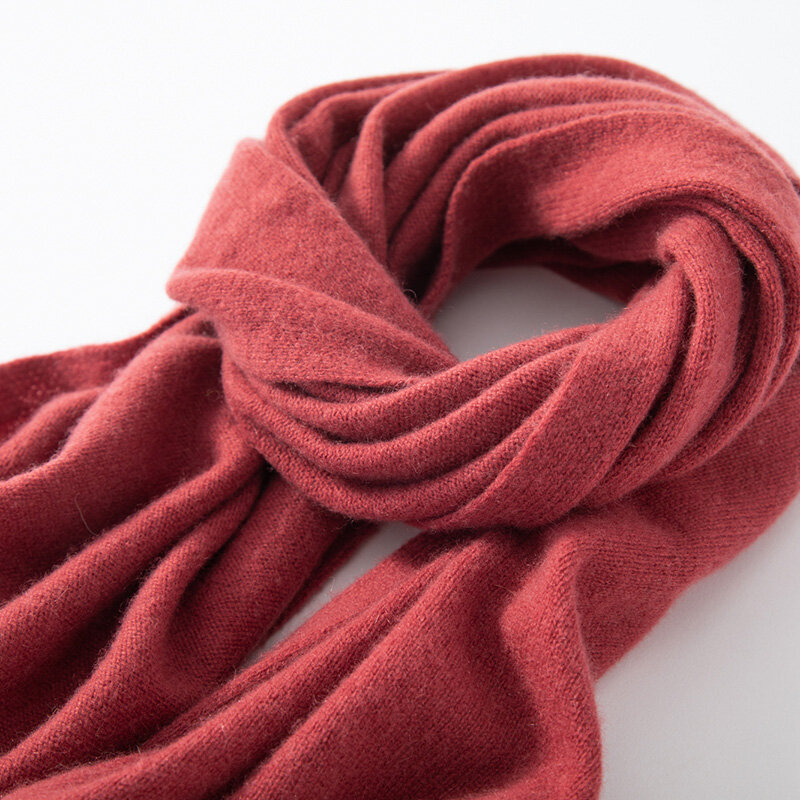 女性用カシミヤスカーフ,ピュア,100% ニットスカーフ,柔らかくて暖かい,最高品質,180x45cm, 19色,冬と秋,2023