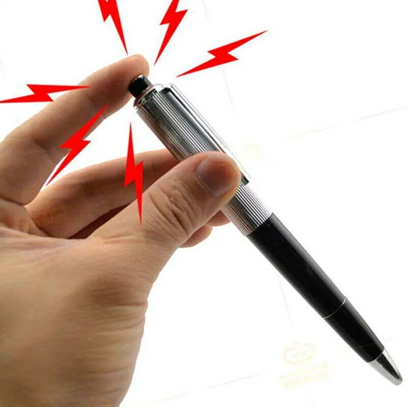 1 шт., шариковая ручка с электрошоком, 2021