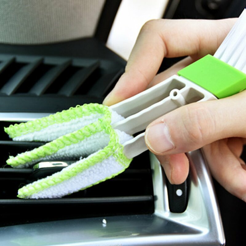 Klimatyzator samochodowy szczotka do czyszczenia otworów wylotowych mycie wnętrza samochodu urządzenia do oczyszczania szczotka do czyszczenia akcesoria wewnętrzne