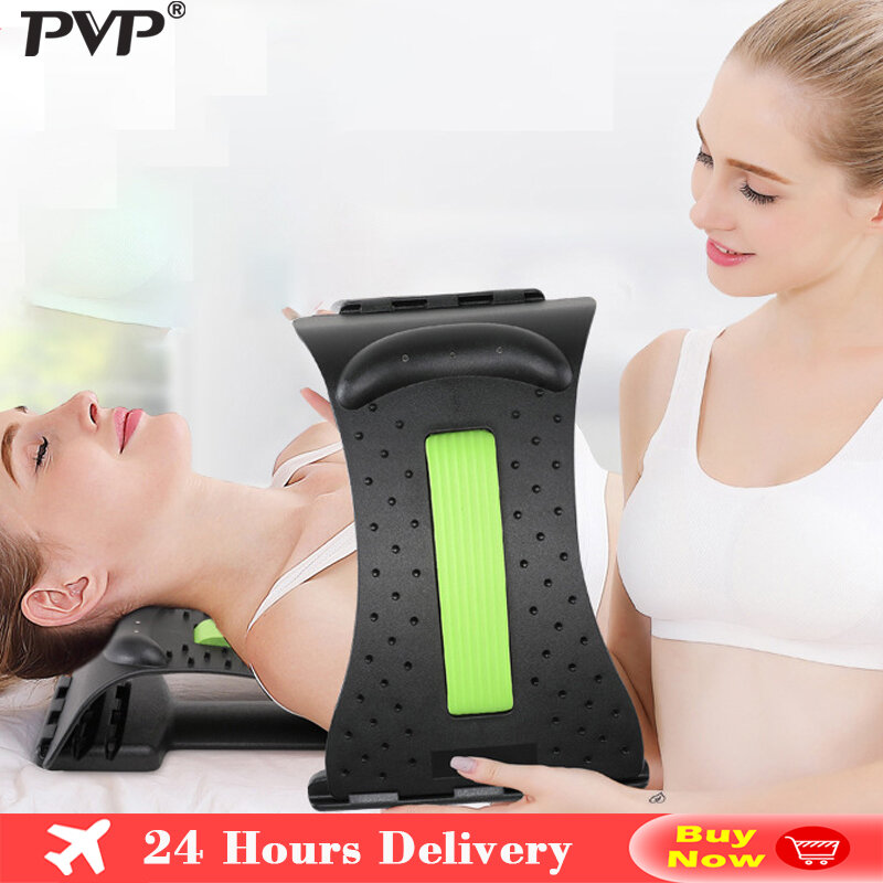 Magic Massage Stretch Equipment Neck Massager Stretcher Tool Fitness Cervical spine Support Relaxation Neck Spine Pain Relief