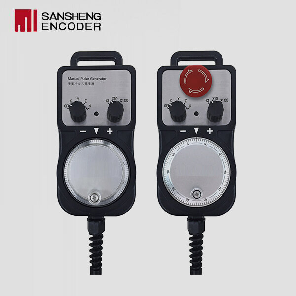 100 ppr 5 aixs con pulsante di arresto di emergenza mpg AB signal encoder rotativo ottico macchine utensili CNC