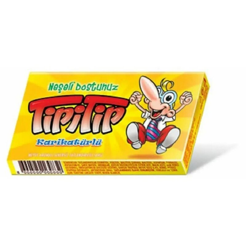 Tipitip tipi เคล็ดลับหมากฝรั่ง 14 ชิ้น Old taste chewing gum 1 pack x 14 เหงือก