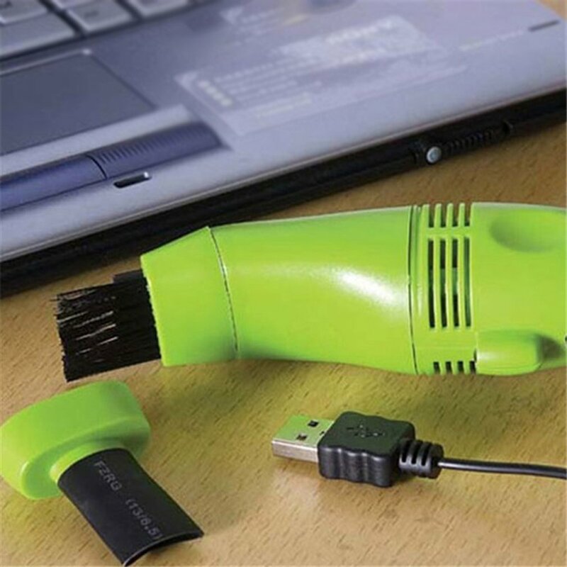 1 Buah Praktis Portabel Komputer Vacuum USB Keyboard Cleaner PC Laptop Sikat Debu Cleaning Kit Warna Acak