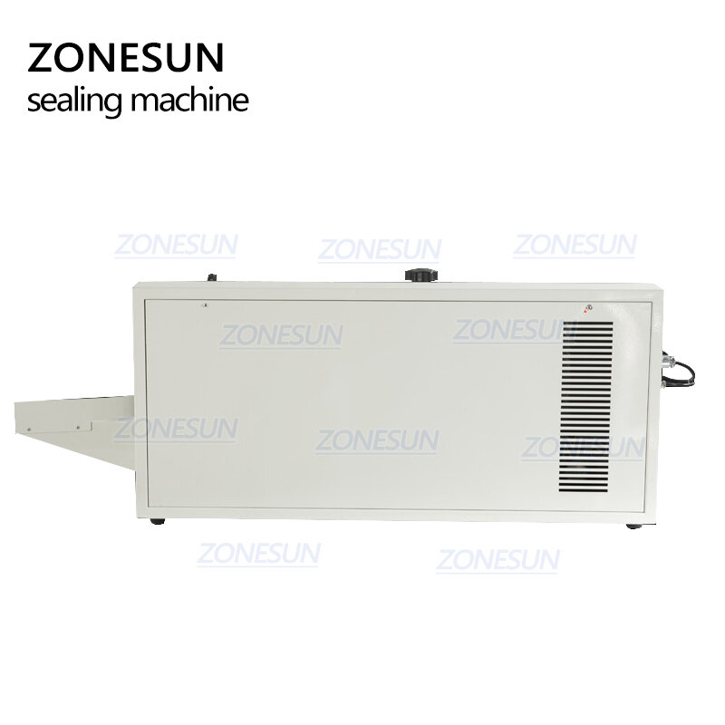 Zonesun เครื่องซีล ZS-2000A แม่เหล็กไฟฟ้าตั้งโต๊ะ, ทรานซิสเตอร์ระบายความร้อนด้วยอากาศสำหรับขวดใส่ยาวิตามิน