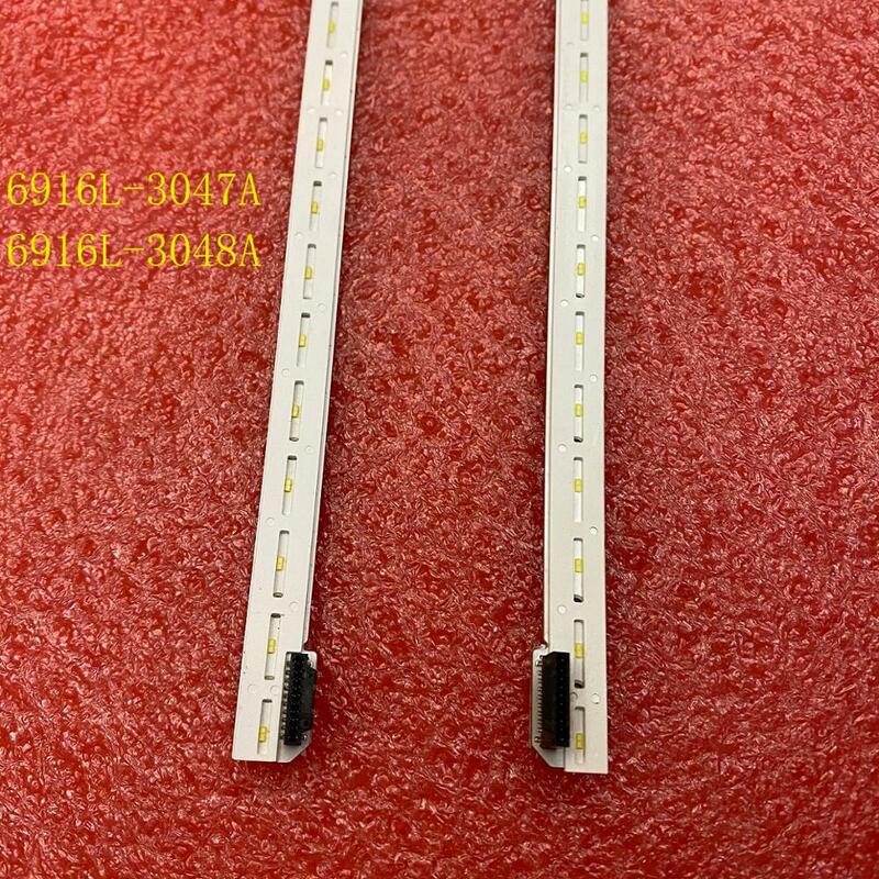 Strip LED (2) untuk LG 55UJ6510 55UJ651V 55UK6950PLB 55UJ6540 55UK6500 55UK6500PLA 6922L-0216A 6916L-3047A 3048A LC550EGG M4
