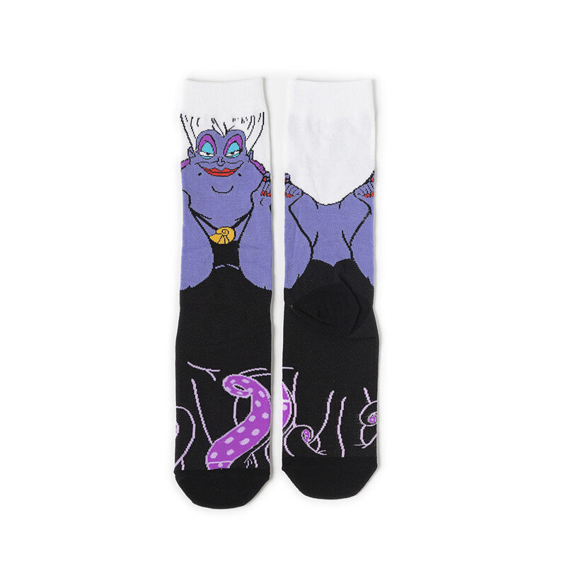 Ursula, recién llegado, calcetines tobilleros de dibujos animados bonitos de Anime para hombre y mujer, calcetines Kawaii para fiesta, regalos de disfraz