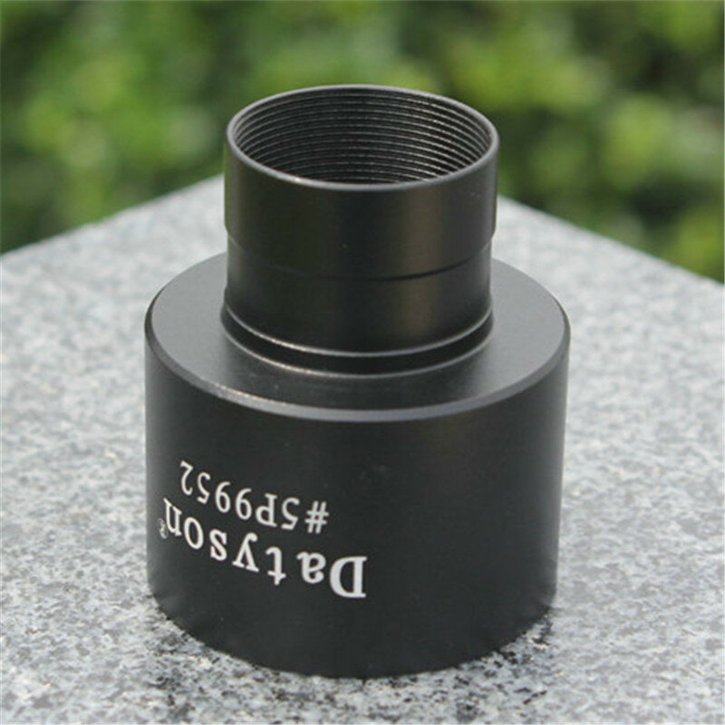 Datyson 0.965 Inches Interface to 1.25 Inches Interface Adapter Aluminum Alloy Astronomical Telescope Accessories 5P9952