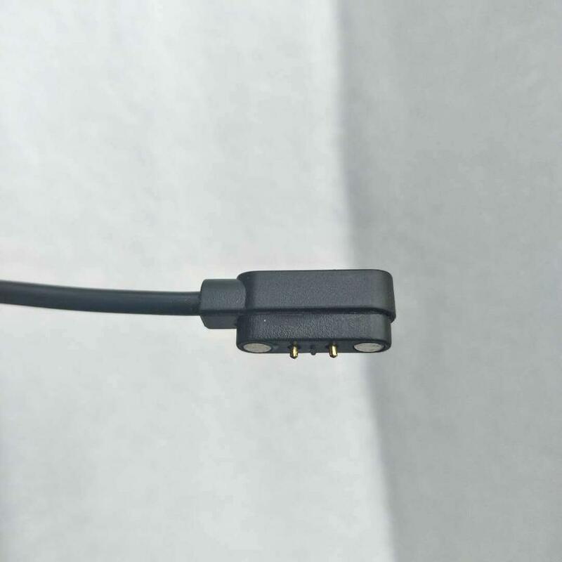 2pin สายรัดข้อมือสายชาร์จสมาร์ทนาฬิกาดูดแม่เหล็กสายชาร์จ2-Pin 4มม.USB Power Charger สายฉุกเฉินป้องกัน