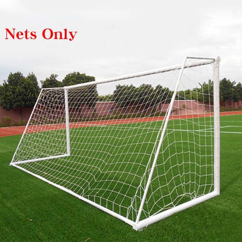 Red de fútbol de tamaño completo para portería de fútbol, Red de entrenamiento deportivo Junior de 1,8 M X 1,2 M, 3M X 2M, Red de fútbol de alta calidad