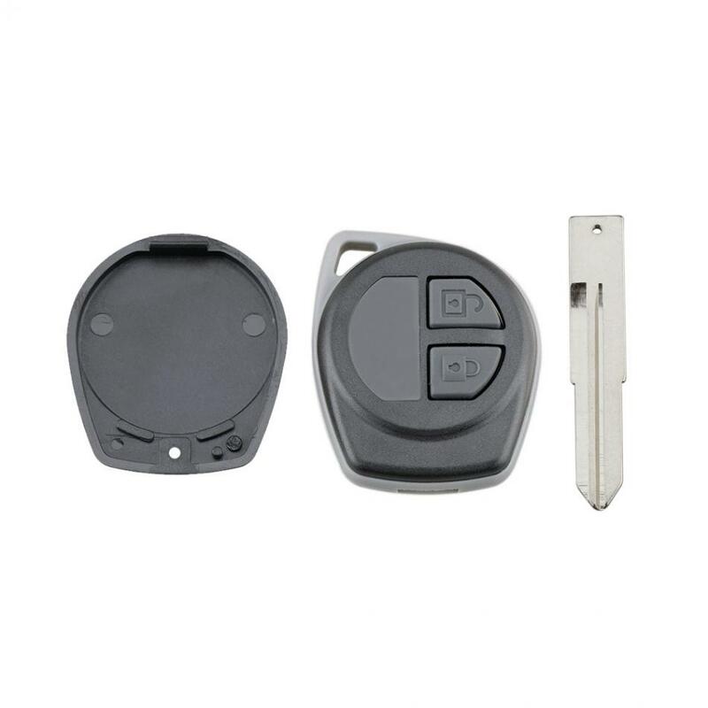 حافظة مفاتيح سيارة 2 أزرار ، غطاء بديل للتحكم عن بعد ، ملحقات مناسبة لسوزوكي فيتارا سويفت أجنيس SX4 ليانا