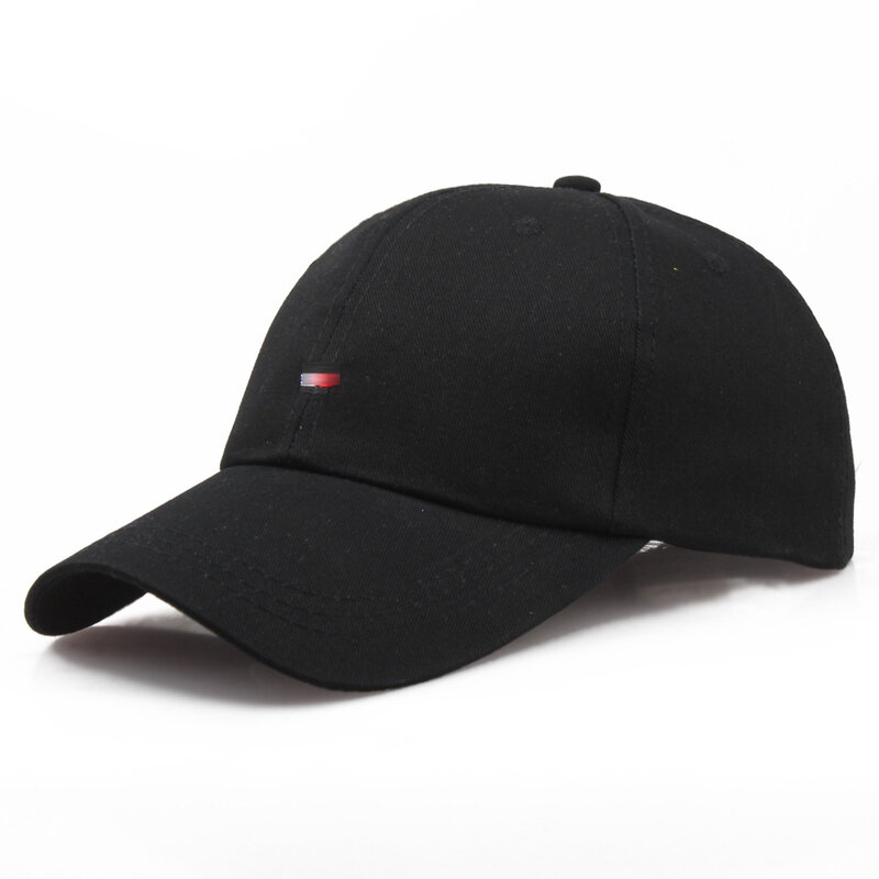 2020 nueva gorra de béisbol femenina para hombres y mujeres Color sólido ajustable al aire libre blanco rojo negro bordado mujeres sombreros de verano