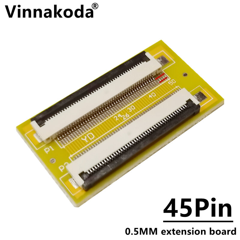 2 Stuks Ffc/Fpc Extensionboard 0.5Mm Tot 0.5Mm 45P Adapter Board