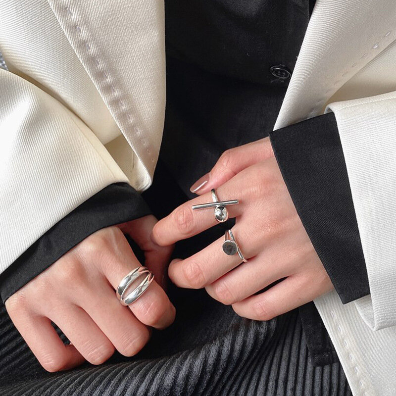 Женское кольцо из серебра 925 пробы, в винтажном стиле