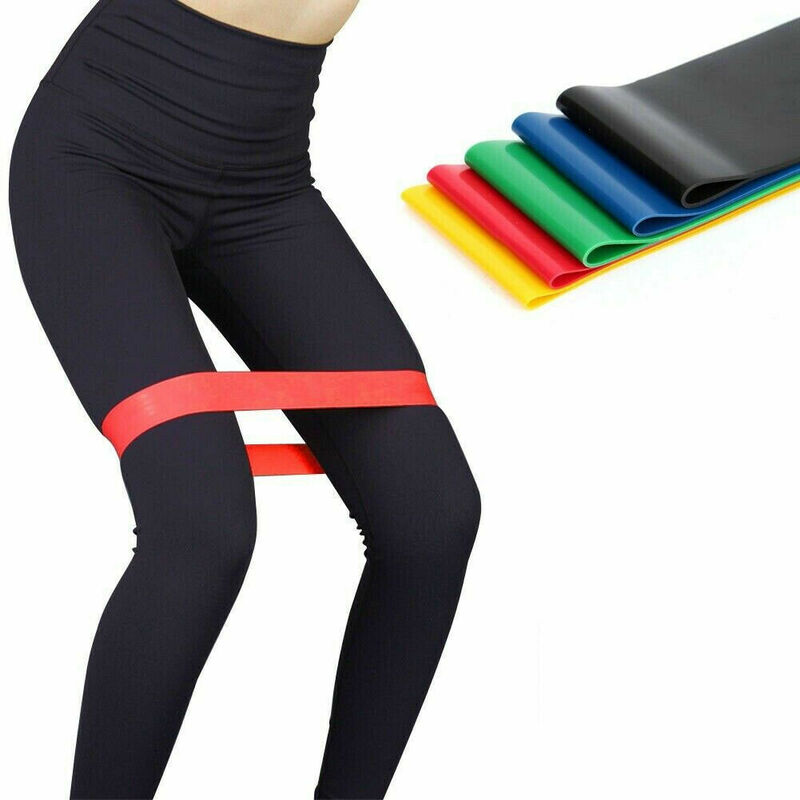 Faixa elástica de resistência para yoga, cinta resistente, exercícios resistentes, conjunto de loop para academia, faixas de resistência