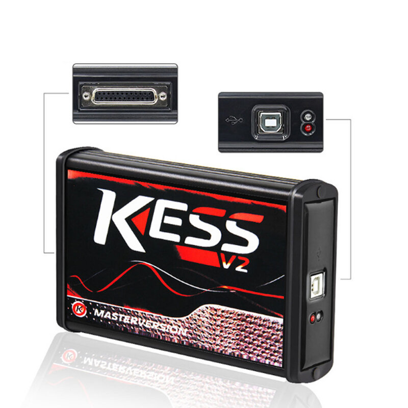 Ksuite 레드 PCB EU 온라인 마스터 버전 ECU 프로그래머 Kess V2 V5.017 SW V2.53 OBD2 칩 튜닝 도구