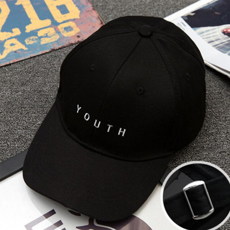 Men Women Embroidery Baseball Cap Youth Letters Baseball Cap Events Team Hat Girls Sun Hat Leisure Adjustable Sports caps