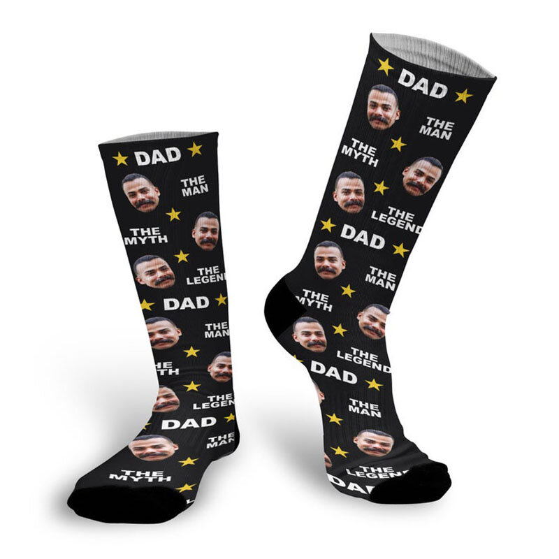 Benutzerdefinierte Drucken Sie Ihr Foto Pet Gesicht Socken Personalisierte Lange Socken Bunte Socken für Männer Frauen Lustige Neuheit Socken Geschenke