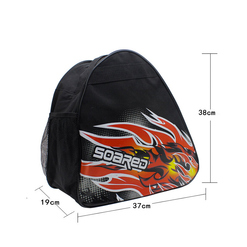 NEW Kids Adult Cute Cartoon Roller Skate Bag Portable Oxford Carry Bag Shoulder Bag Big Capacity Gift