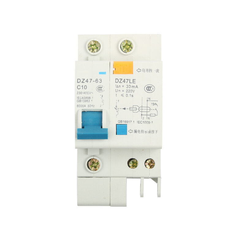 Mini interruptor de circuito DPN mini DZ30-32 1 P + N 16A 220 V 230 V 50 HZ 60 HZ circuito interruptor DIN RCBO buena calidad RCCB