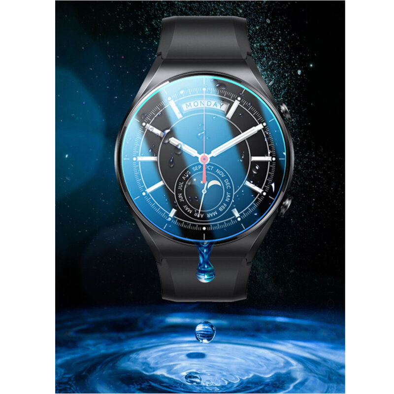 9 9h強化ガラスフィルムxiaomiミ腕時計S1スクリーンプロテクターアンチスクラッチmi腕時計S1スマート腕時計アクセサリー2個