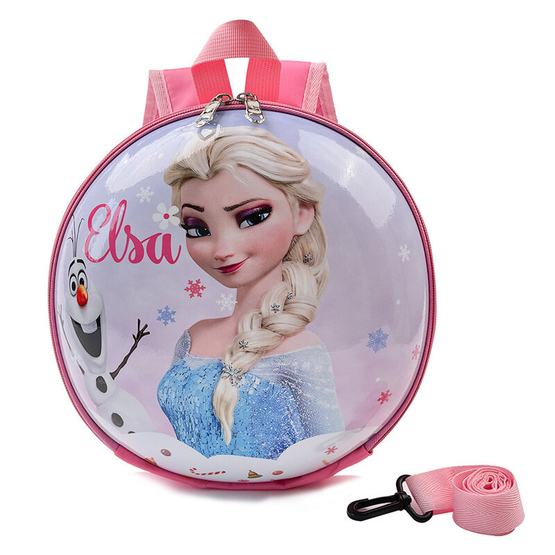 Disney Ba Lô Trẻ Em Cho Bé Gái Dễ Thương Hoạt Hình Công Chúa Elsa Gói Du Lịch Thời Trang Trẻ Em Họa Tiết Đáng Yêu Túi Xách Thả Vận Chuyển