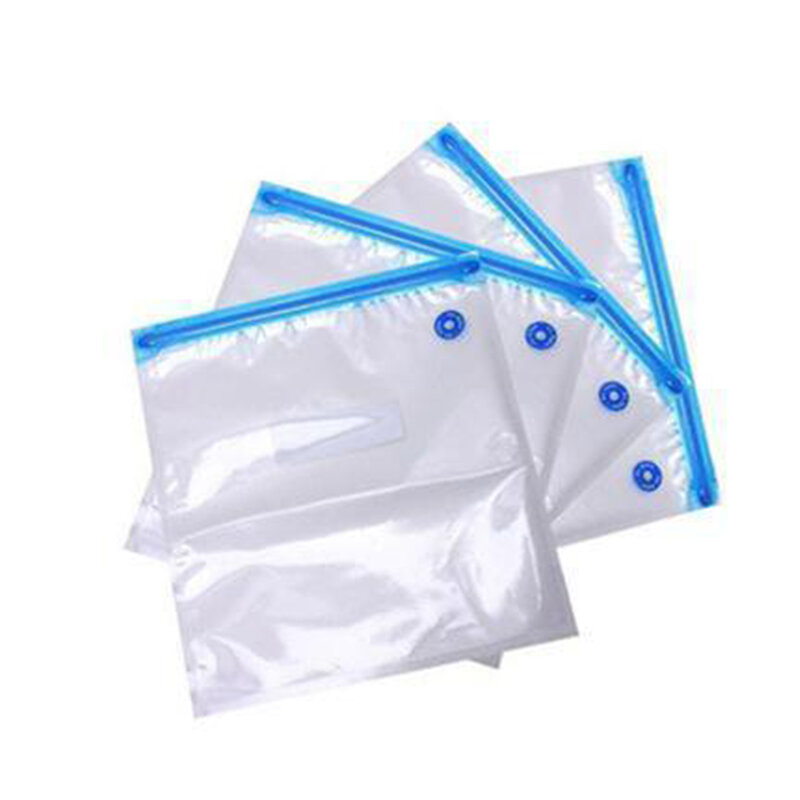 10個真空食品シーラー袋衣類収納袋家庭用真空シール包装キッチンポンプ真空食品パッカーバッグ