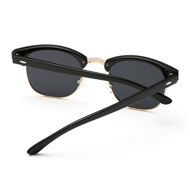 Vintage Polarized Sunglasses Woman Brand Designer Retro Female Driving Sun Glasses Fashion Semi-Rimless Travel Oculos De Sol