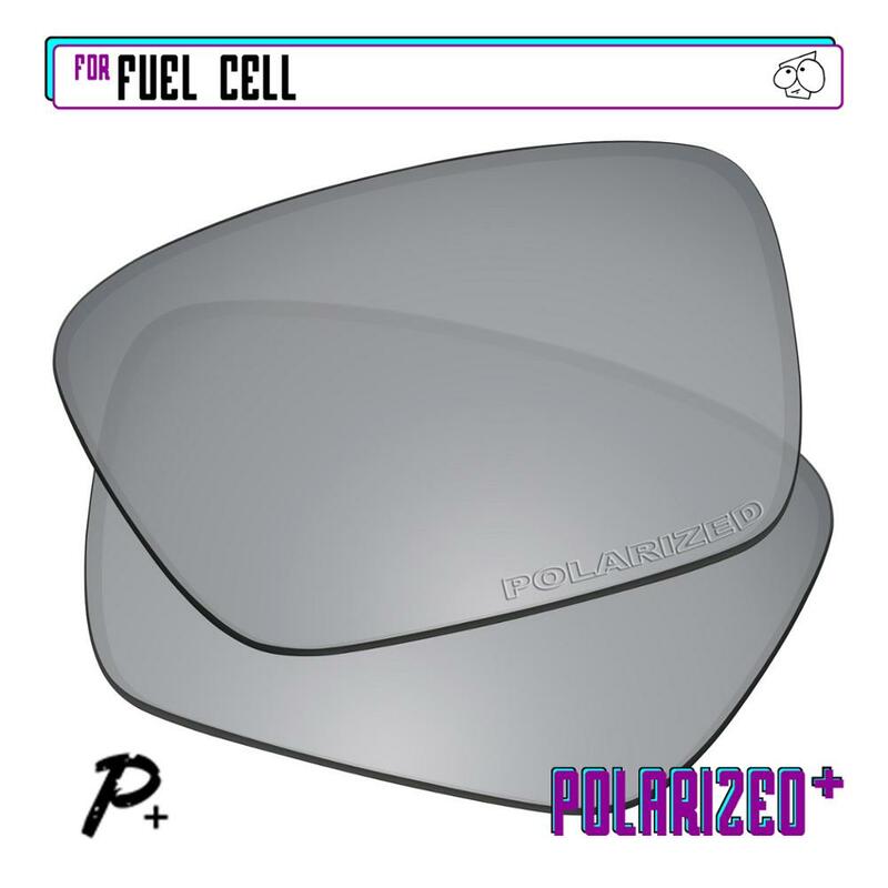 EZReplace 편광 교체 렌즈-오클리 연료 전지 선글라스-실버 P Plus